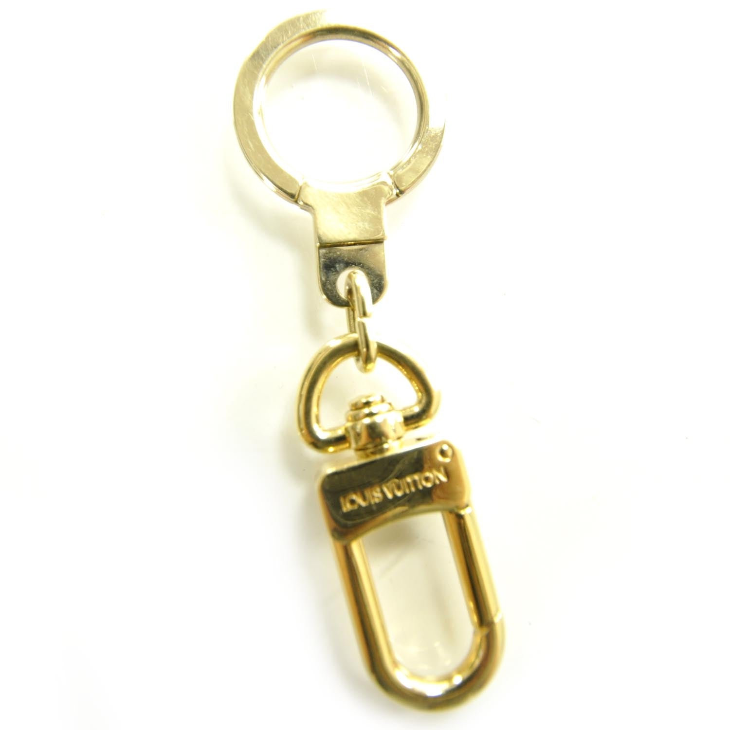 Louis Vuitton Pochette Extender Key Ring Gold 2 of 3