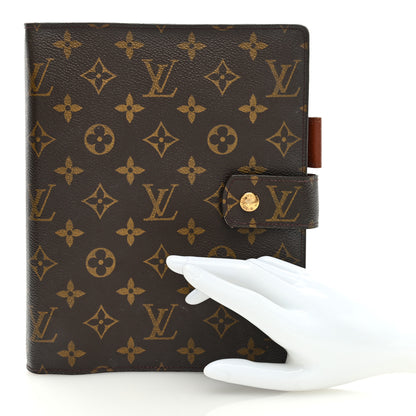 Louis Vuitton Monogram Large Ring Agenda Cover 2 of 7