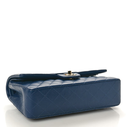 Chanel Caviar Quilted Medium Double Flap Navy 4 of 10