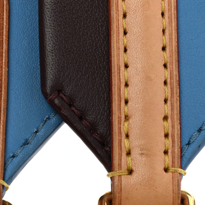 Louis Vuitton Calfskin Cluny MM Shoulder Strap Blue Glacial 5 of 9