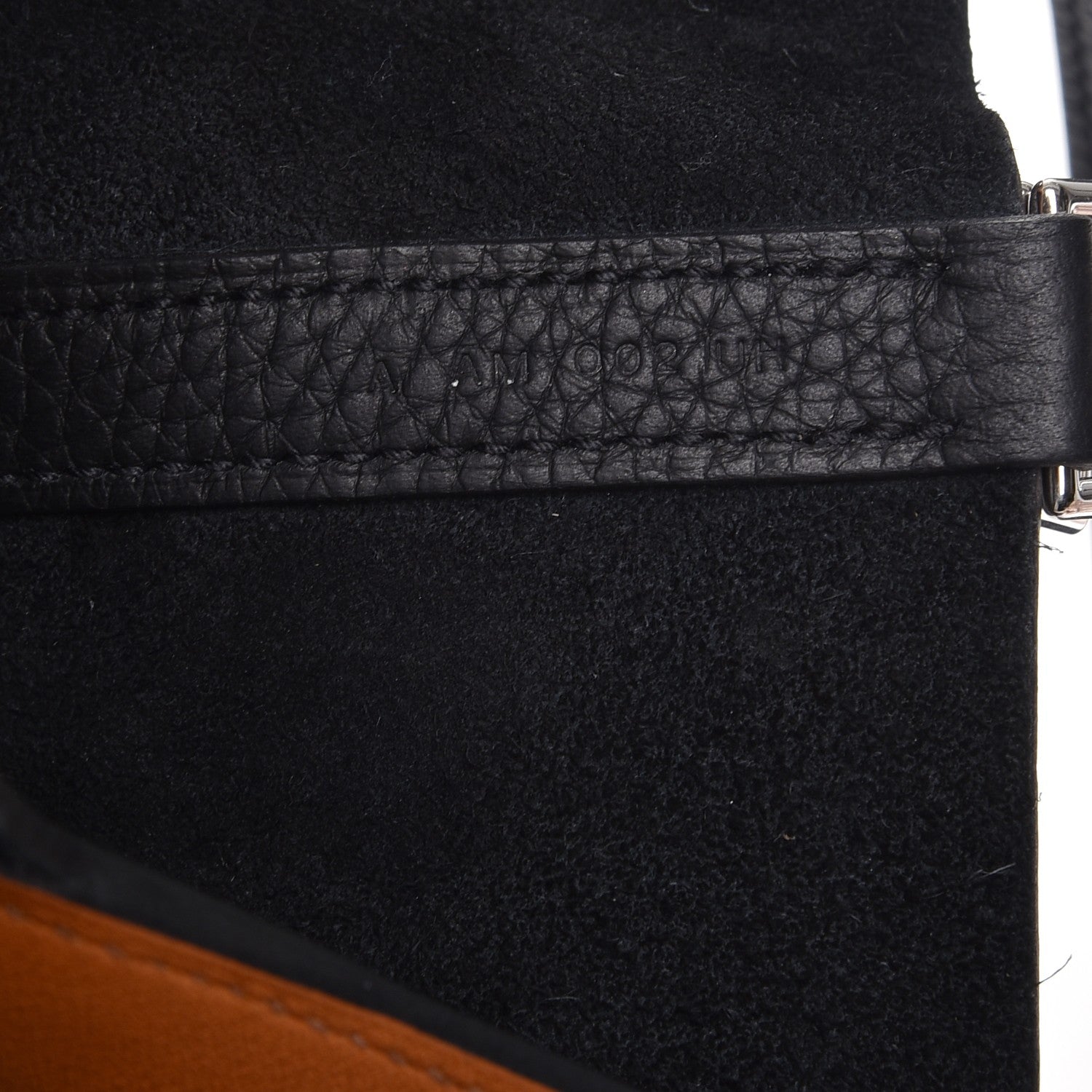 Hermes Taurillon Clemence Picotin Lock 22 MM Black Gold 6 of 10