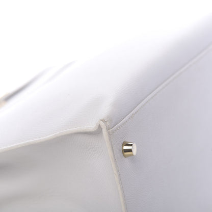 Hermes Epsom Kelly Sellier 40 White 45 of 48