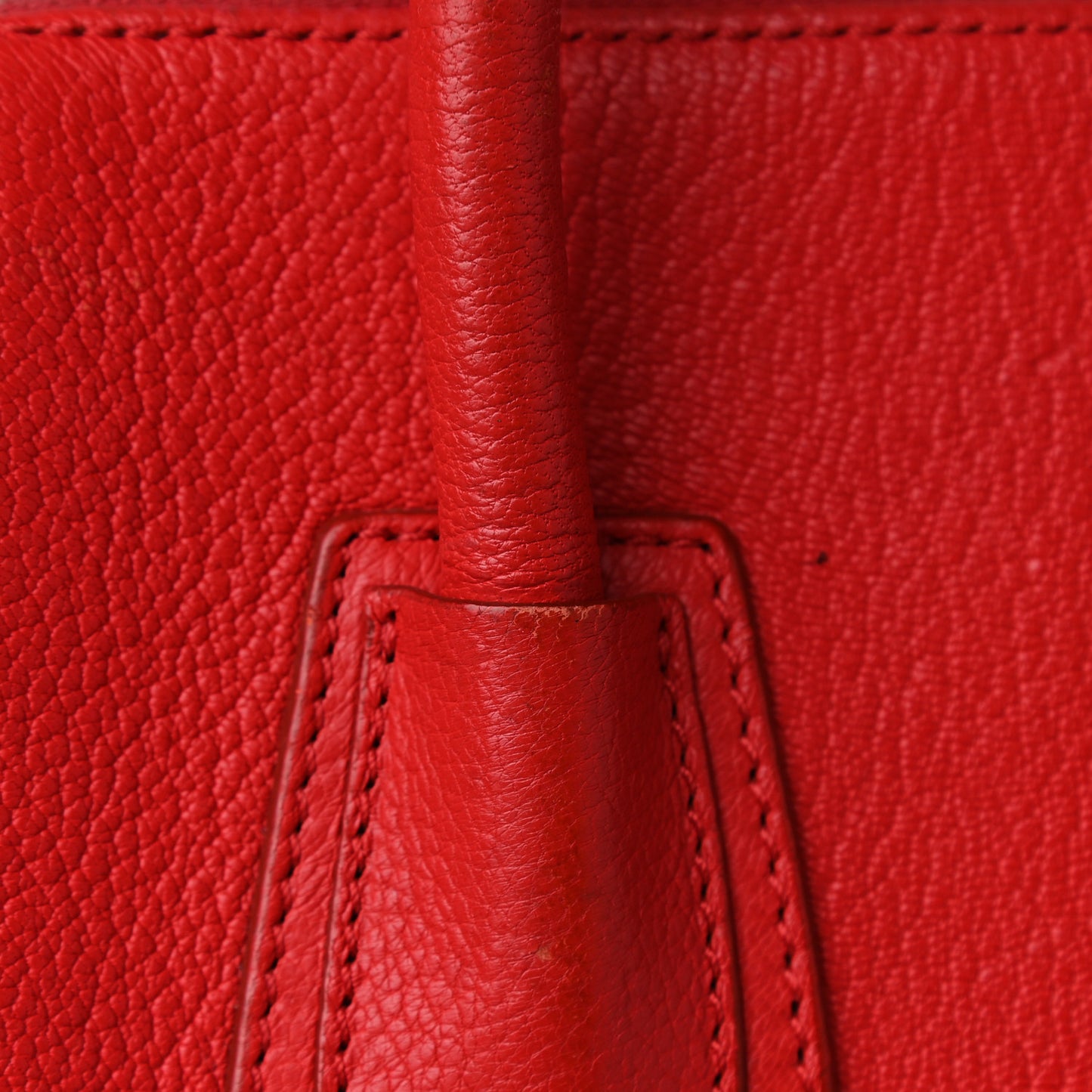 Sugar Goatskin Small Antigona Red