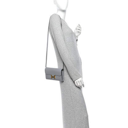 Hermes Epsom Constance Long To Go Wallet Gris Pantin 2 of 13