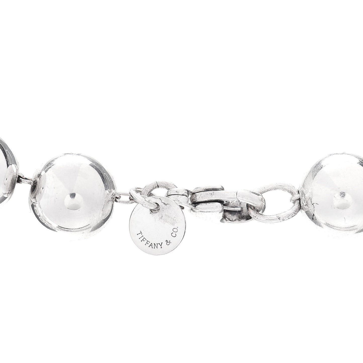 Sterling Silver 10mm HardWear Ball Necklace