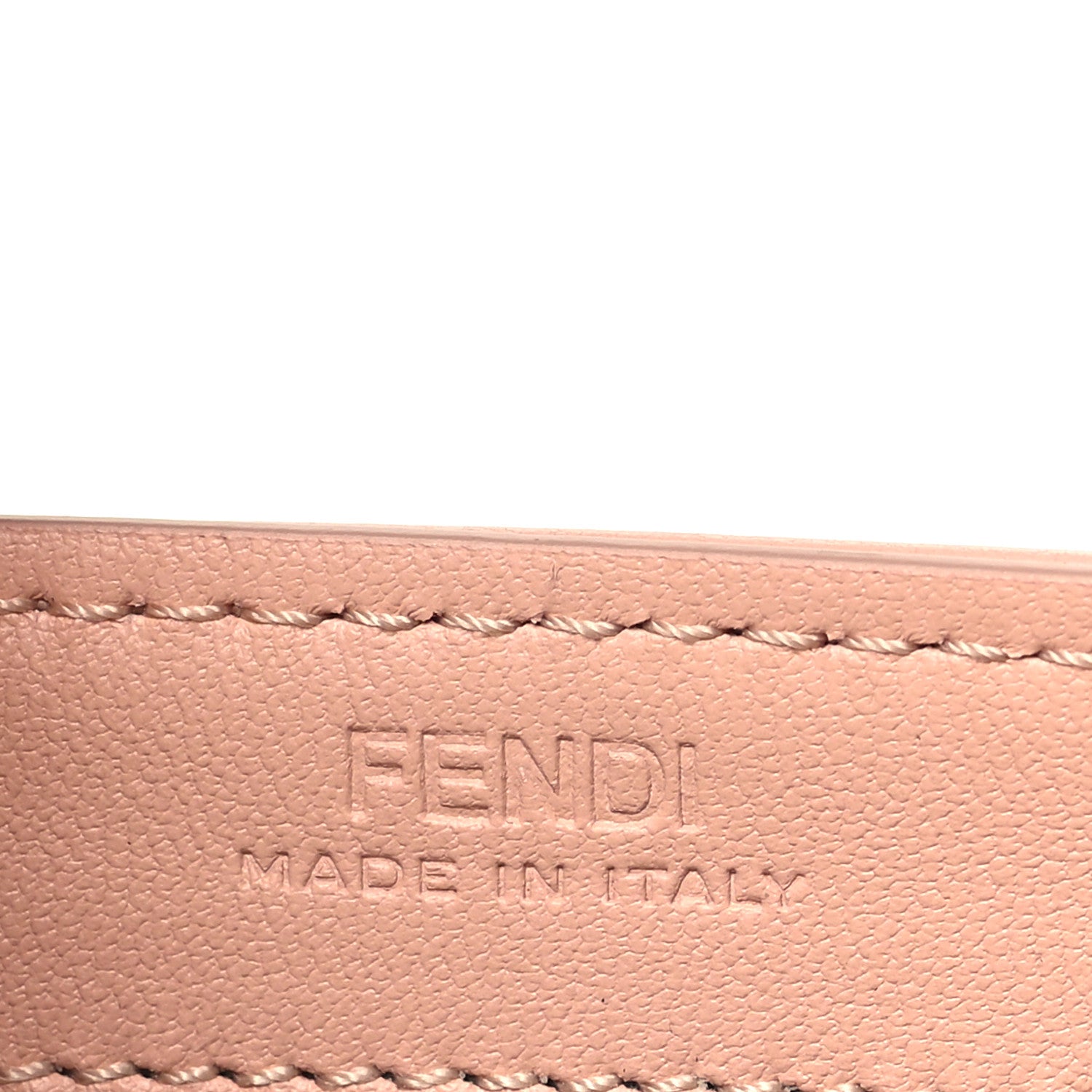Fendi Nappa Matisse FF Embossed Continental Wallet On Chain Light Pink 7 of 10