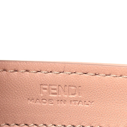 Fendi Nappa Matisse FF Embossed Continental Wallet On Chain Light Pink 7 of 10