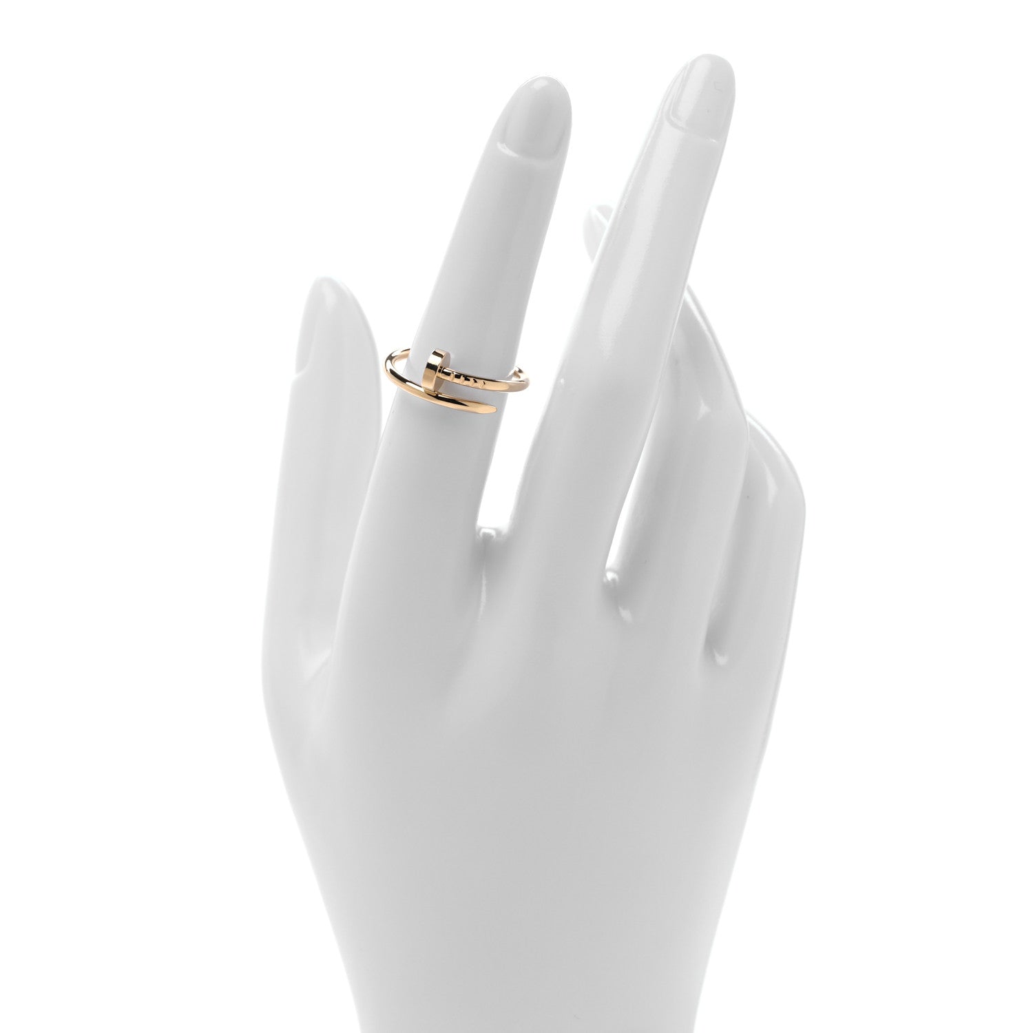 Cartier 18K Yellow Gold Small Juste Un Clou Ring 52 6 2 of 6