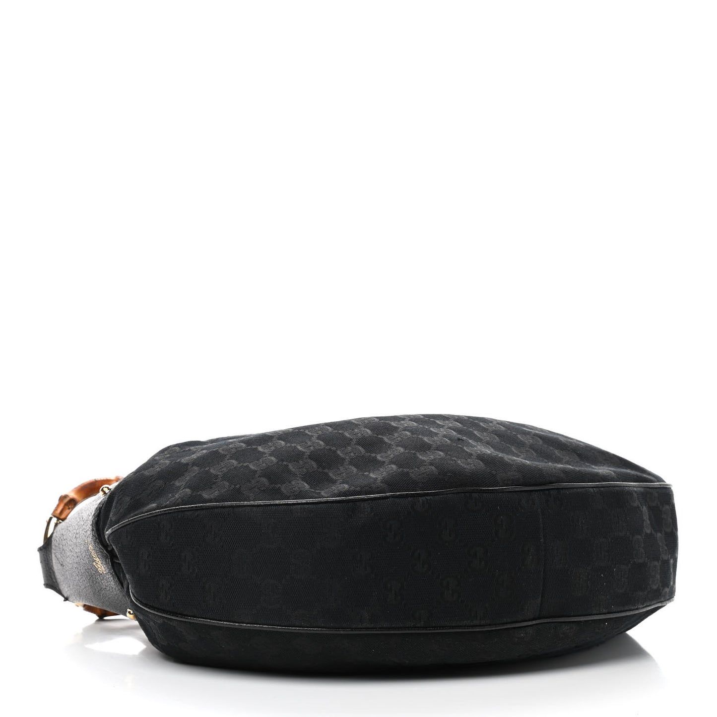 Monogram Bamboo Ring Hobo Black