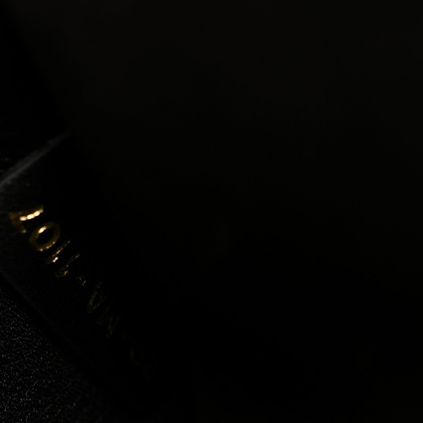 Calfskin J'Adior Chain Flap Bag Black