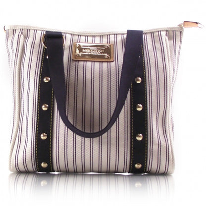 Louis Vuitton Toile Antigua Cabas MM Blue 1 of 8