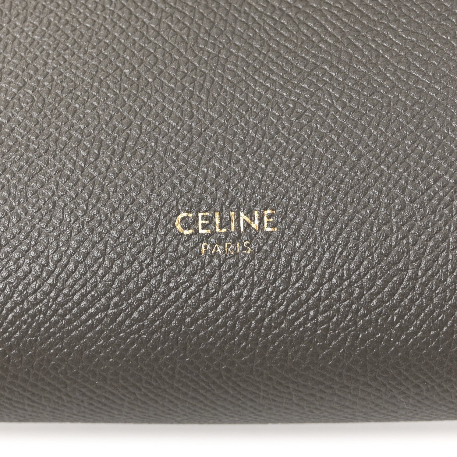 Celine Grained Calfskin Mini Belt Bag Grey 6 of 10