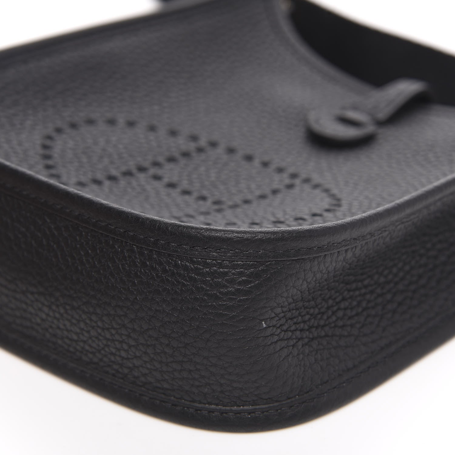 Hermes Taurillon Clemence Evelyne TPM Black 9 of 10