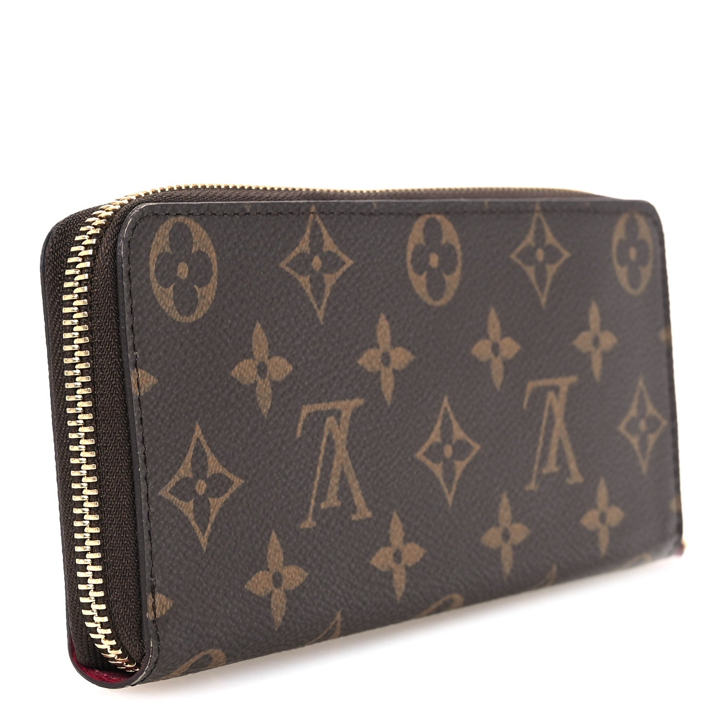 Louis Vuitton Monogram Clemence Wallet Fuchsia 3 of 7