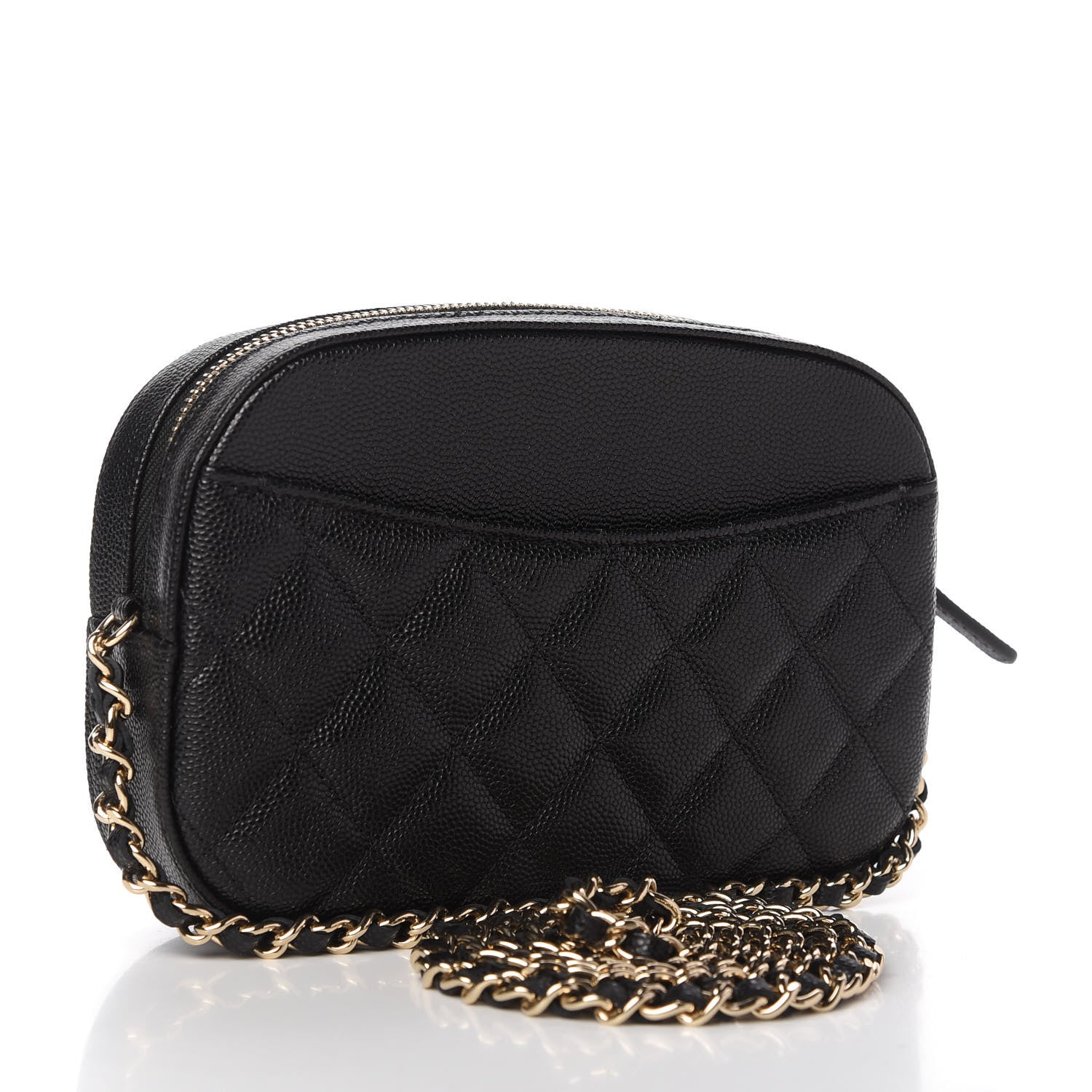 Chanel Caviar Quilted Vanity With Chain Black 3 of 12