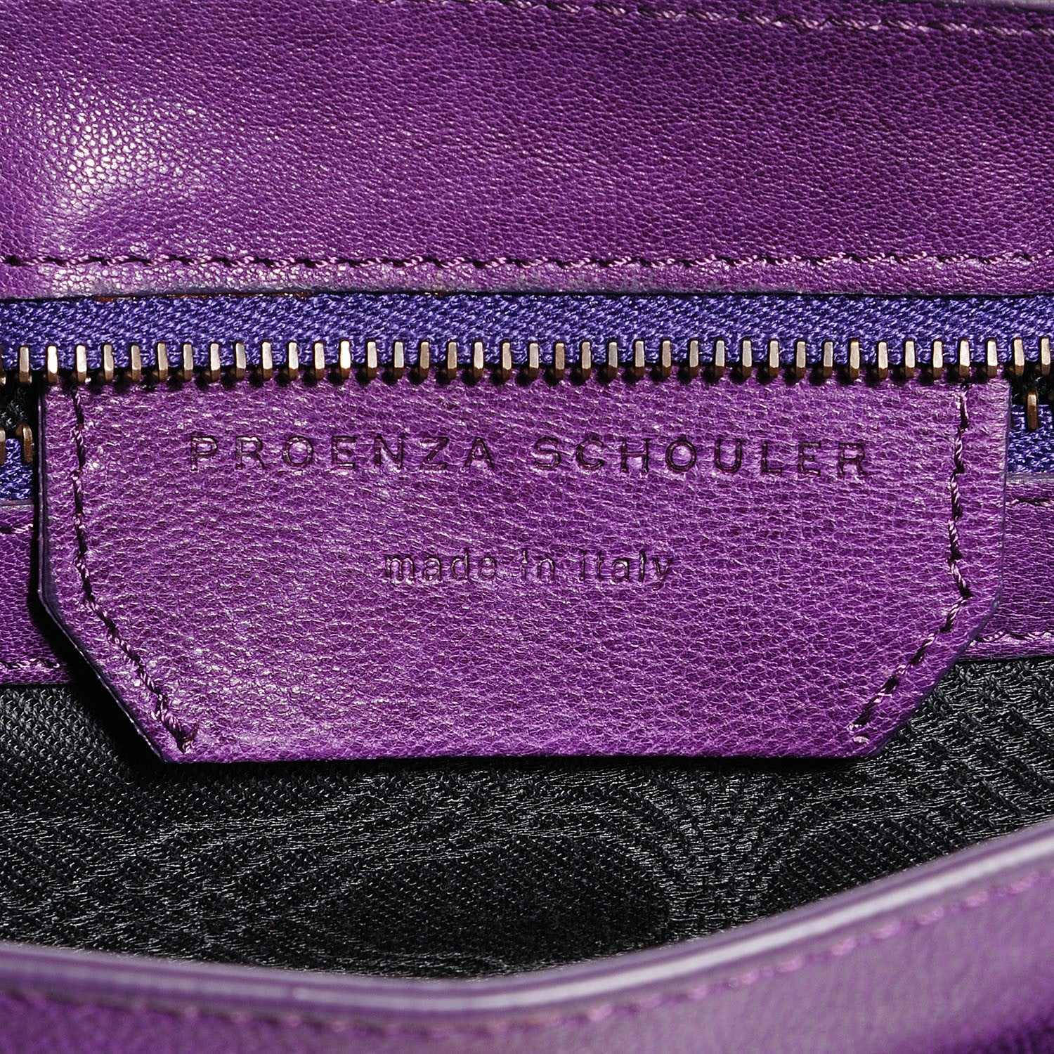 Proenza Schouler Leather PS1 Pouch Messenger Bag Veruca Salt 8 of 13