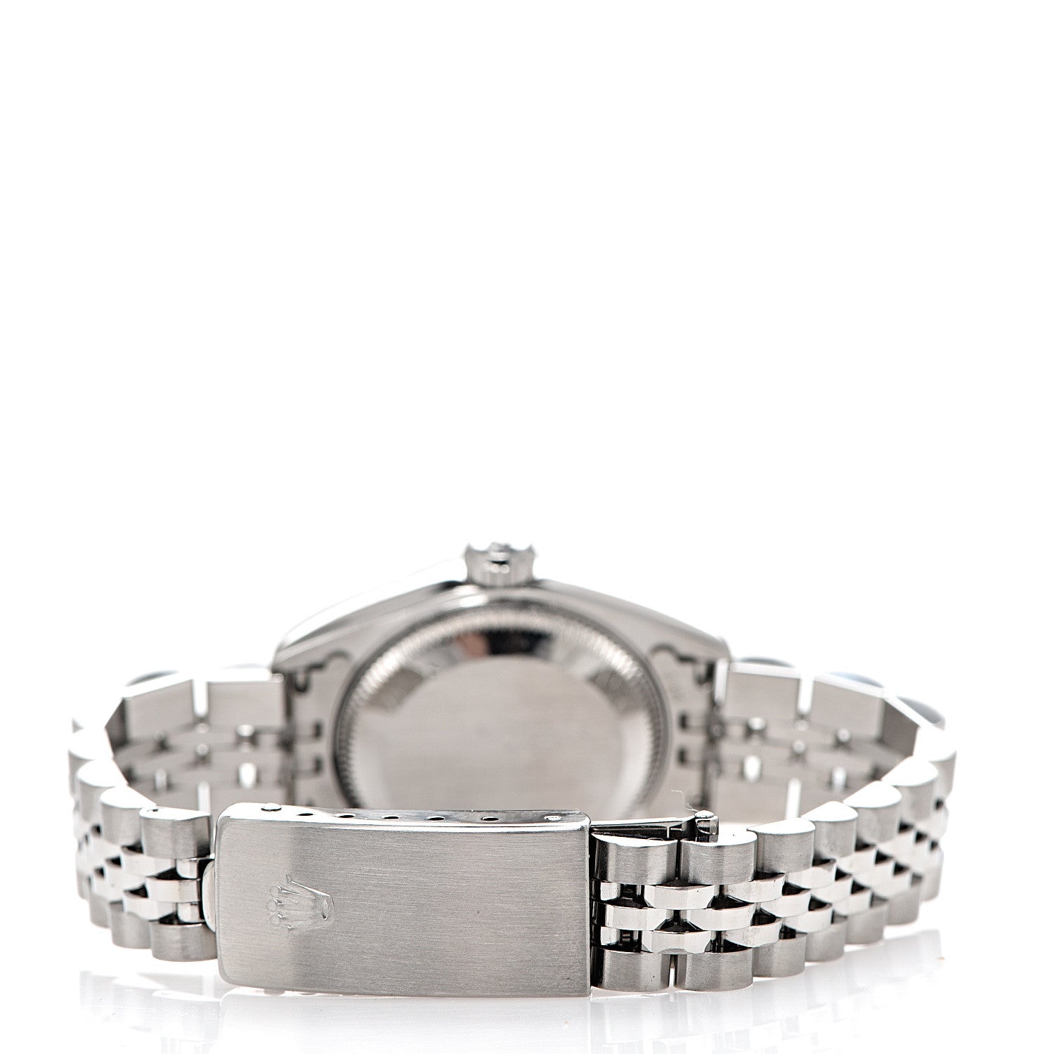 Rolex Stainless Steel 18K White Gold 26mm Oyster Perpetual Datejust Watch White Roman 69174 3 of 7