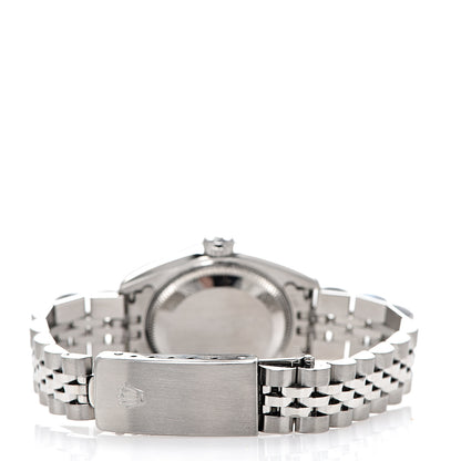 Rolex Stainless Steel 18K White Gold 26mm Oyster Perpetual Datejust Watch White Roman 69174 3 of 7