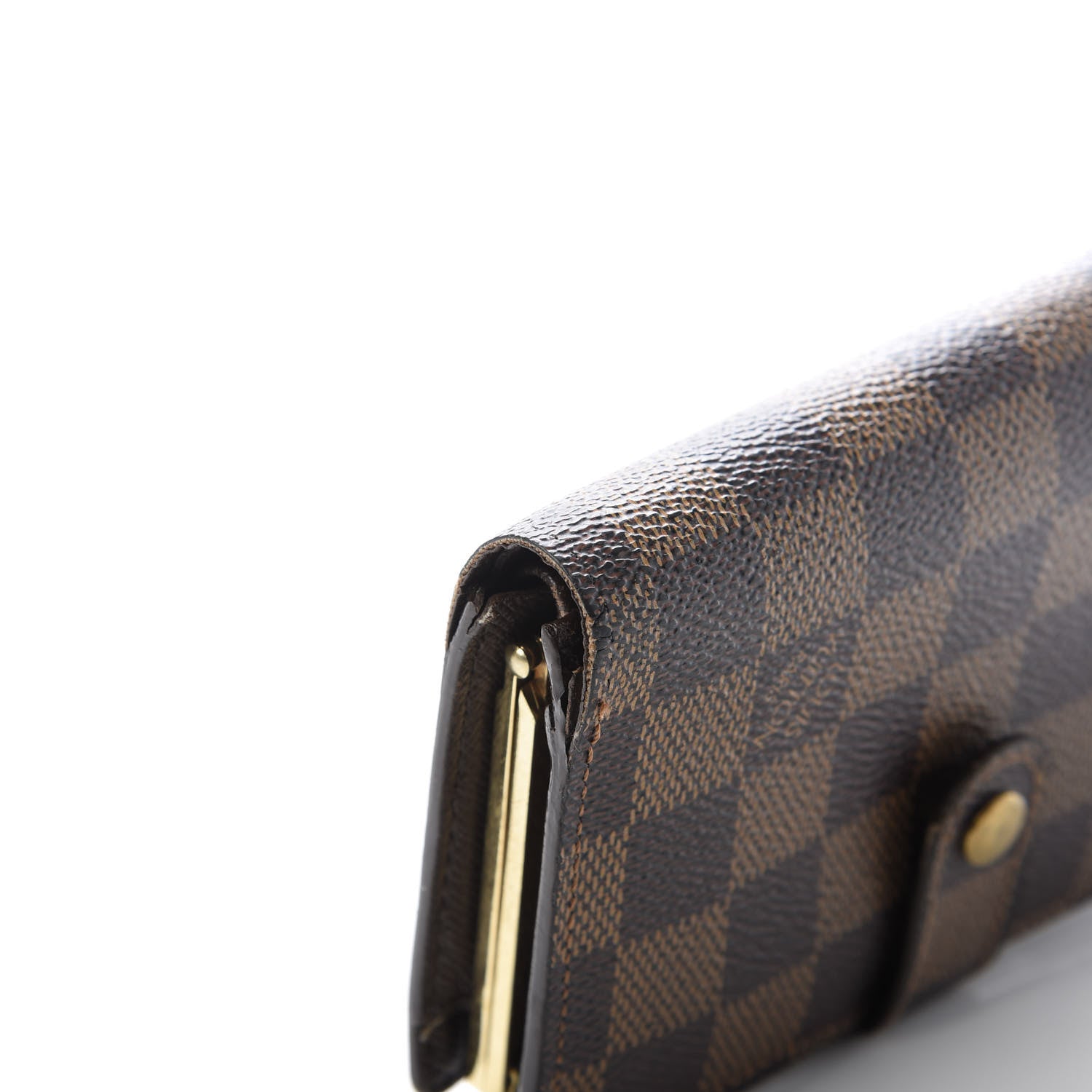 Louis Vuitton Damier Ebene French Purse Wallet 11 of 11