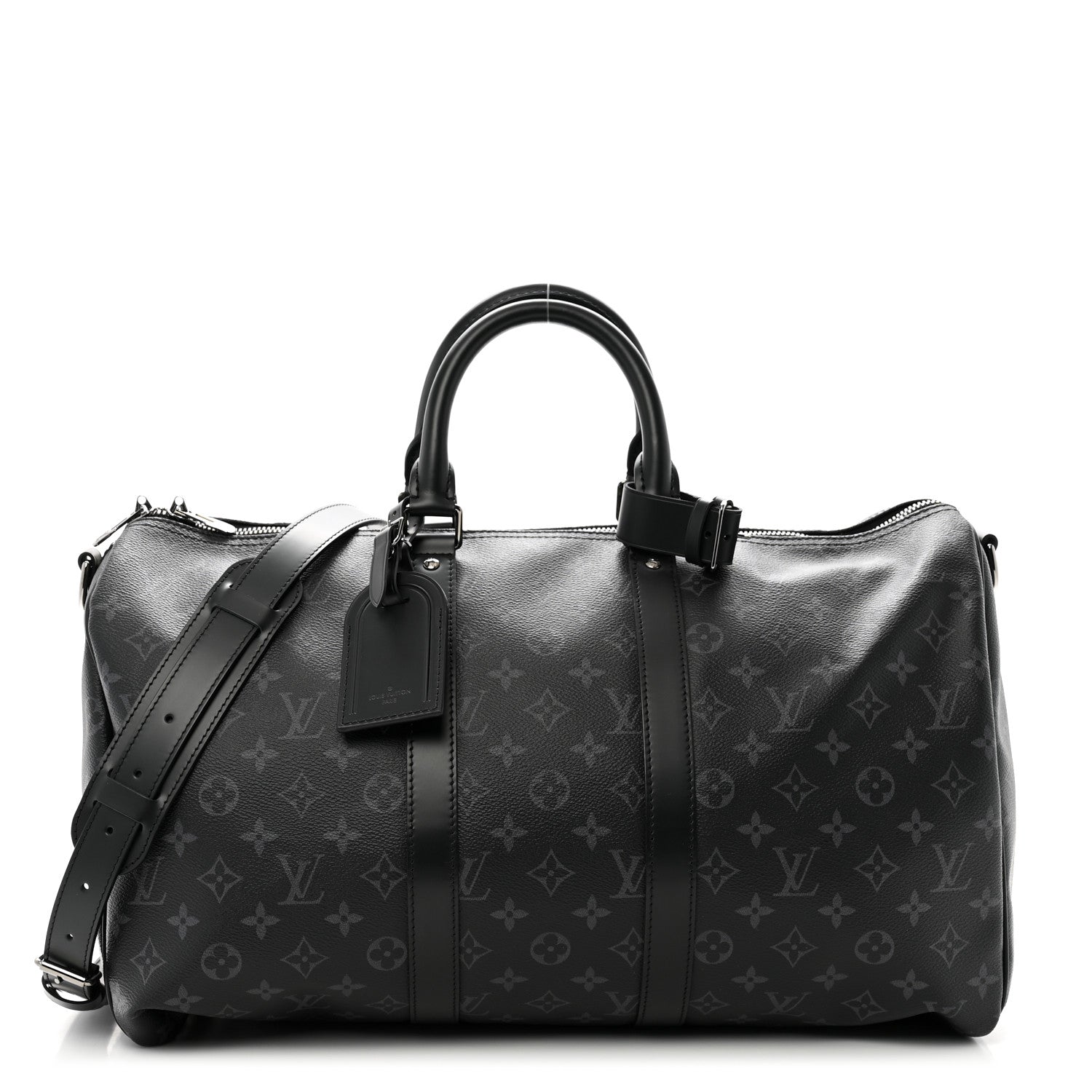 Louis Vuitton Monogram Eclipse Keepall Bandouliere 45 1 of 9