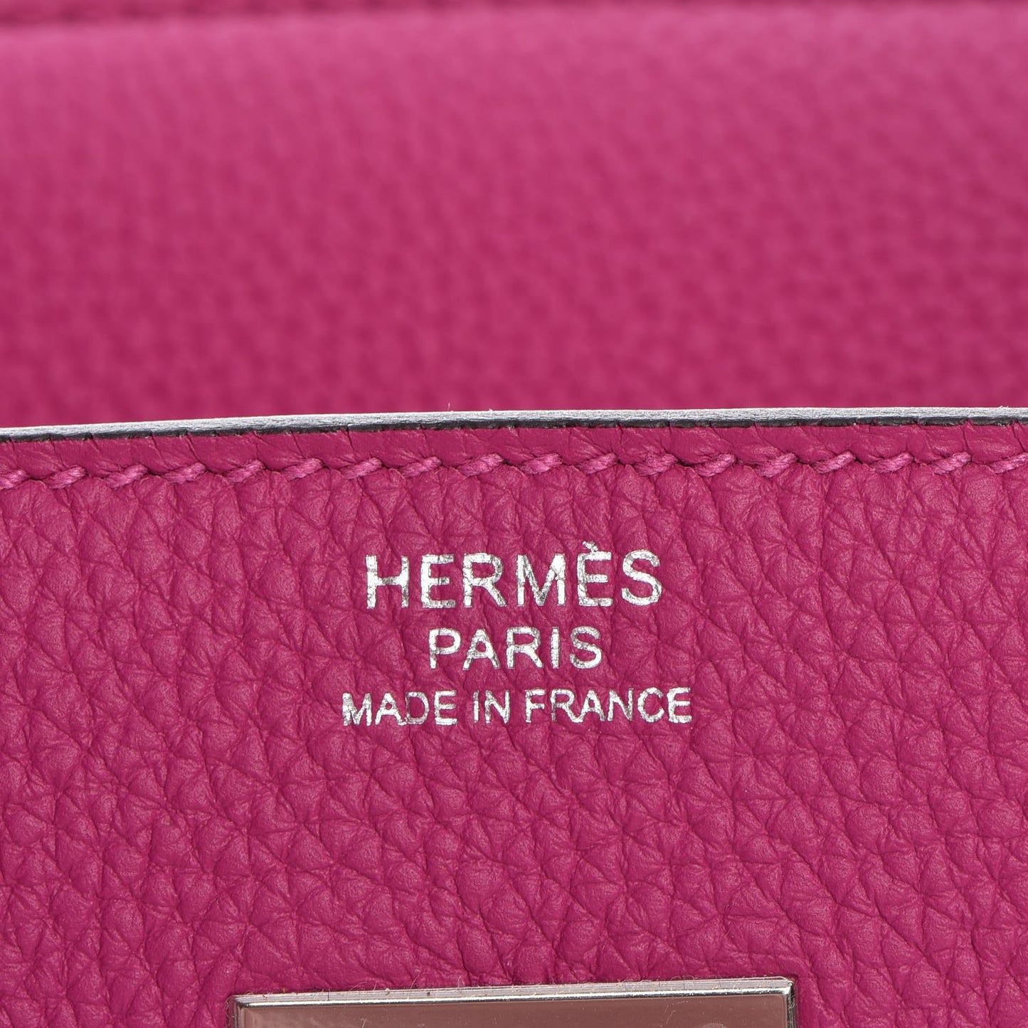 Togo Birkin 30 Rose Pourpre