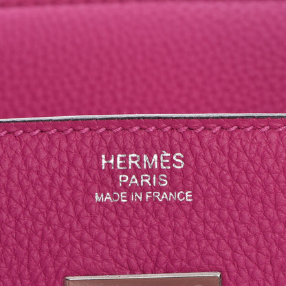 Hermes Togo Birkin 30 Rose Pourpre 14 of 29
