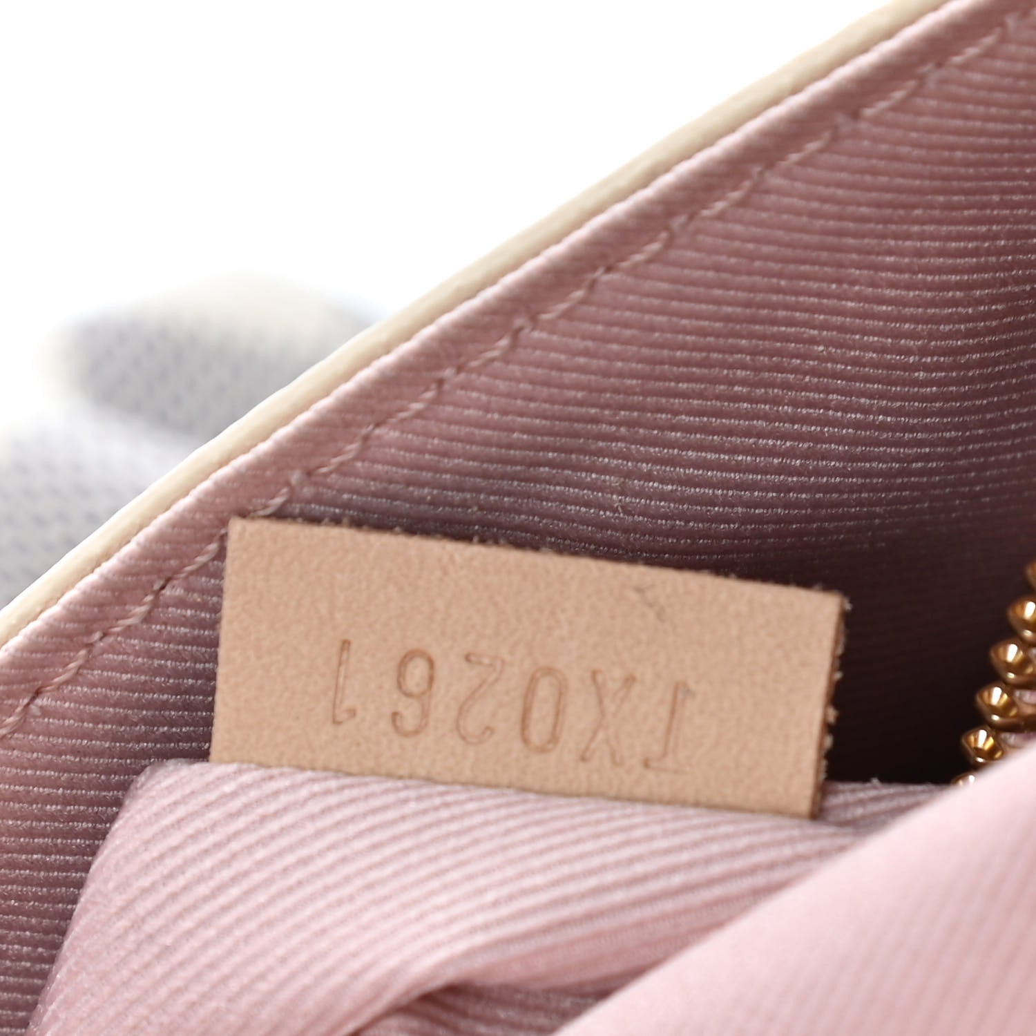 Louis Vuitton Damier Azur Graceful MM Rose Ballerine 7 of 12
