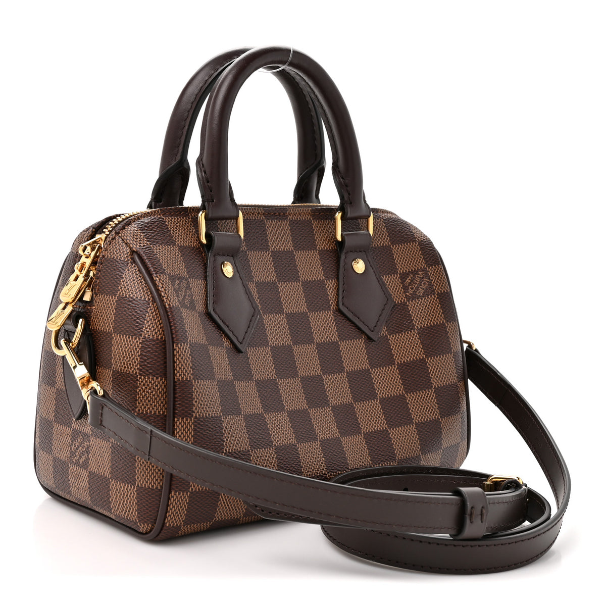 Louis Vuitton Damier Ebene Speedy Bandouliere 20 3 of 10