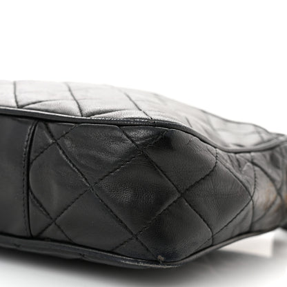 Chanel Lambskin Quilted Tassel Camera Case Black 11 of 14