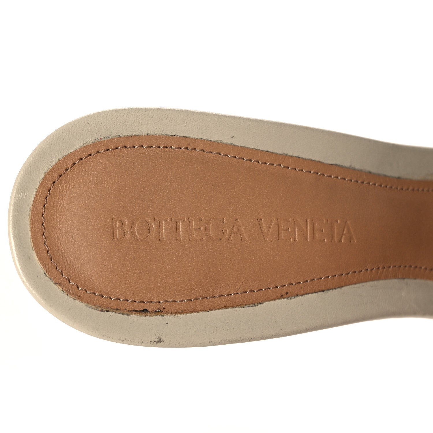 Bottega Veneta Shiny Nappa Intrecciato The Board Sandals 38 Wax 7 of 10