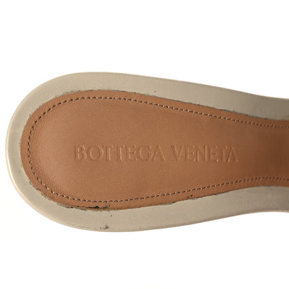 Bottega Veneta Shiny Nappa Intrecciato The Board Sandals 38 Wax 7 of 10