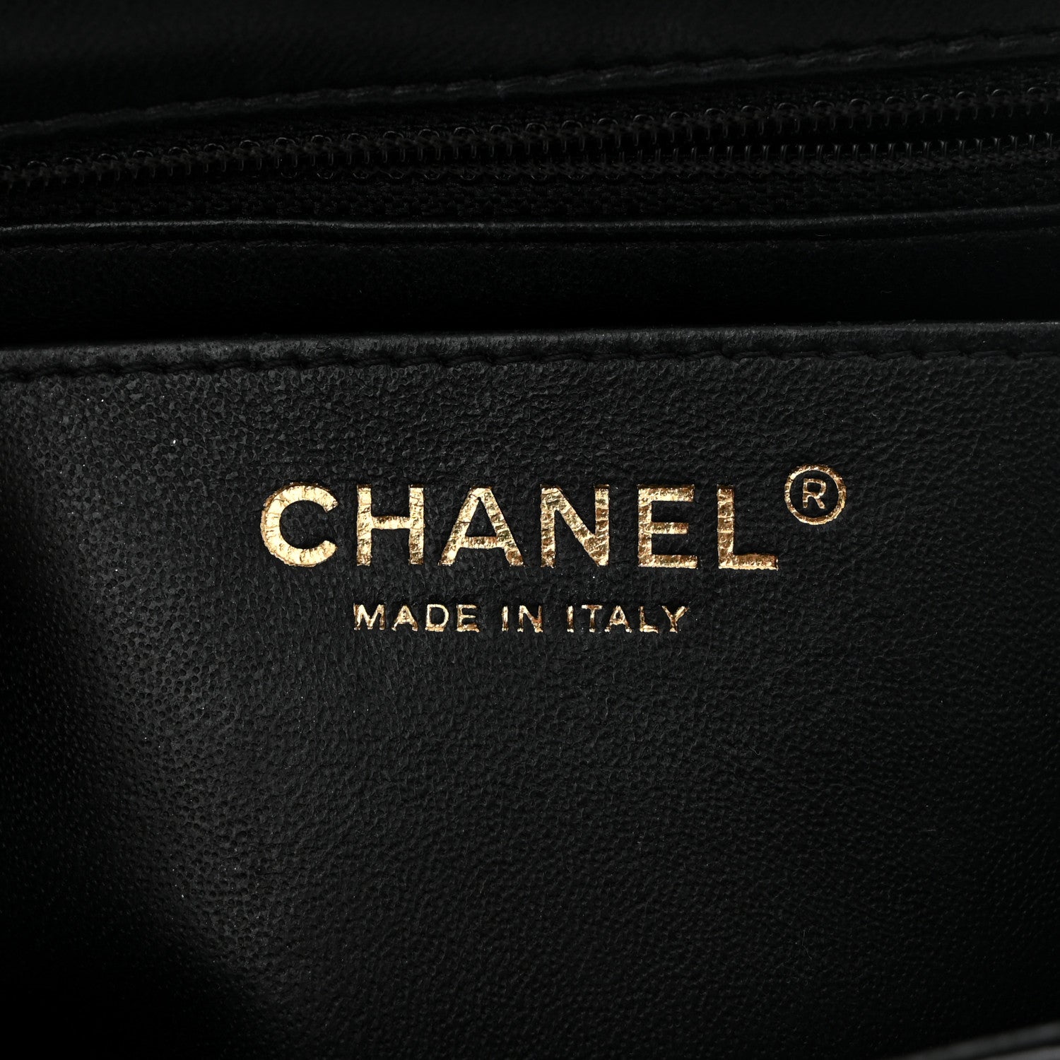 Chanel Lambskin Quilted Mini Square Flap Black 6 of 11