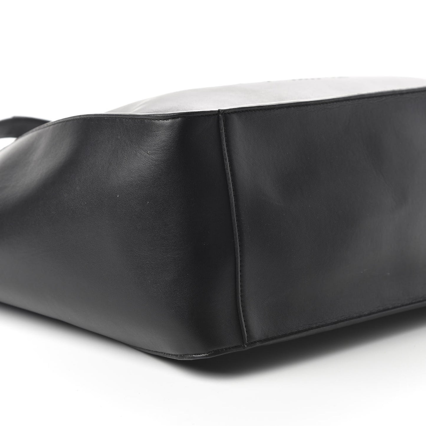 Eco Alter Nappa East West Perforated Tote Black