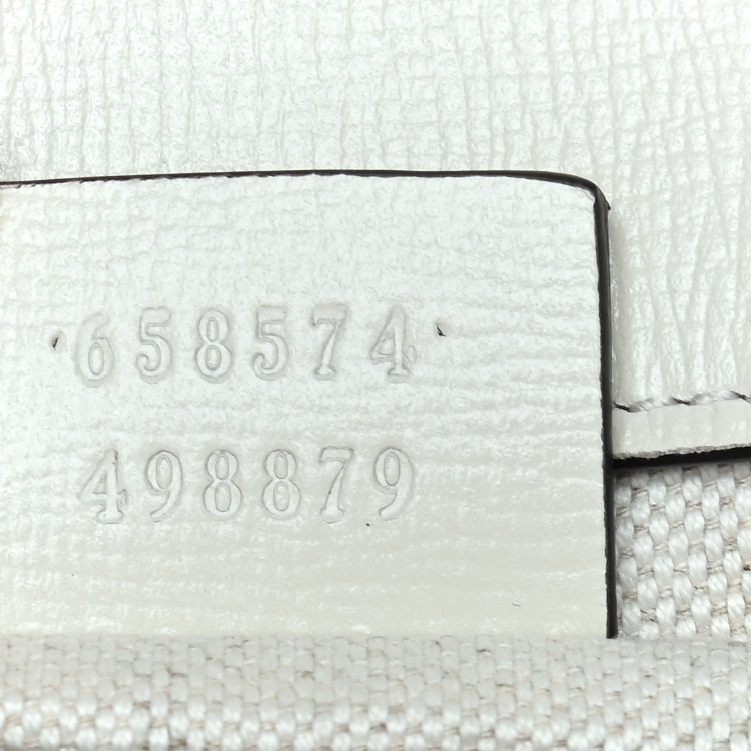 Gucci GG Supreme Monogram Web Mini Horsebit 1955 Shoulder Bag Beige Mystic White 6 of 8