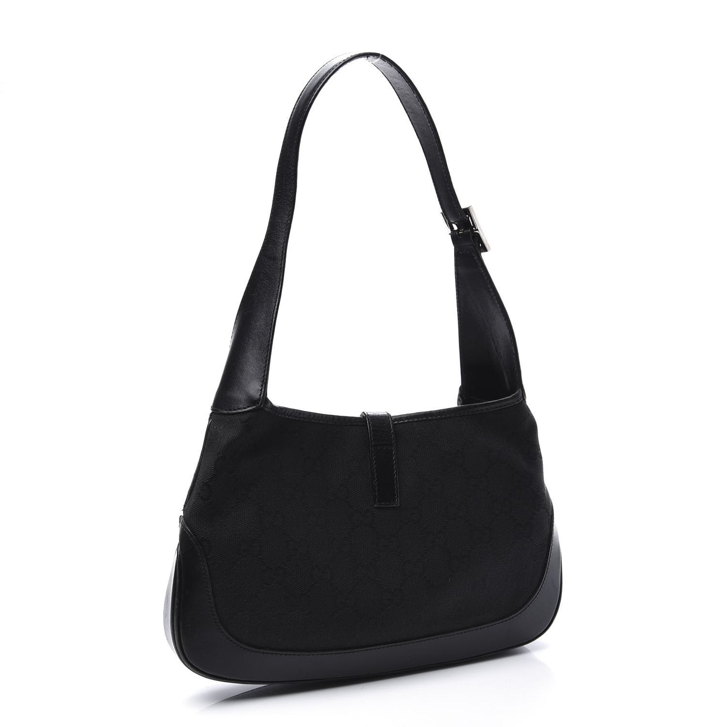 Monogram Small Jackie O Hobo Black