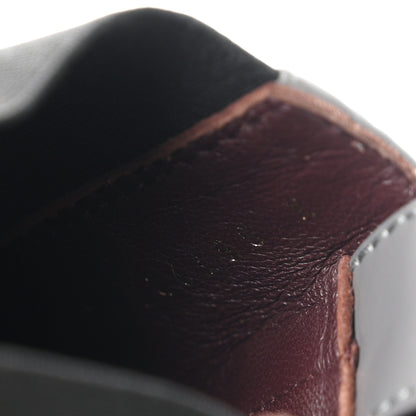 Chanel Calfskin Cap Toe CC Ankle Boots 38.5 Grey Black 9 of 11