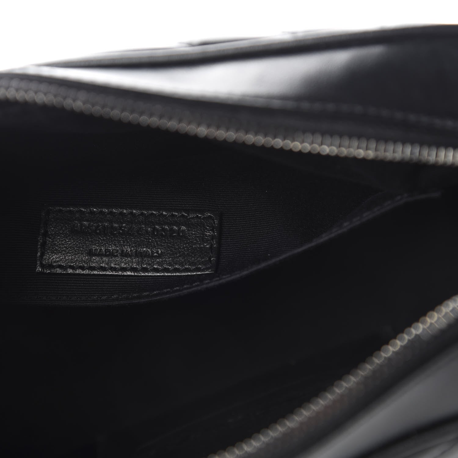 Saint Laurent Calfskin Matelasse Monogram Lou Camera Bag Black 9 of 10