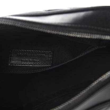 Saint Laurent Calfskin Matelasse Monogram Lou Camera Bag Black 9 of 10