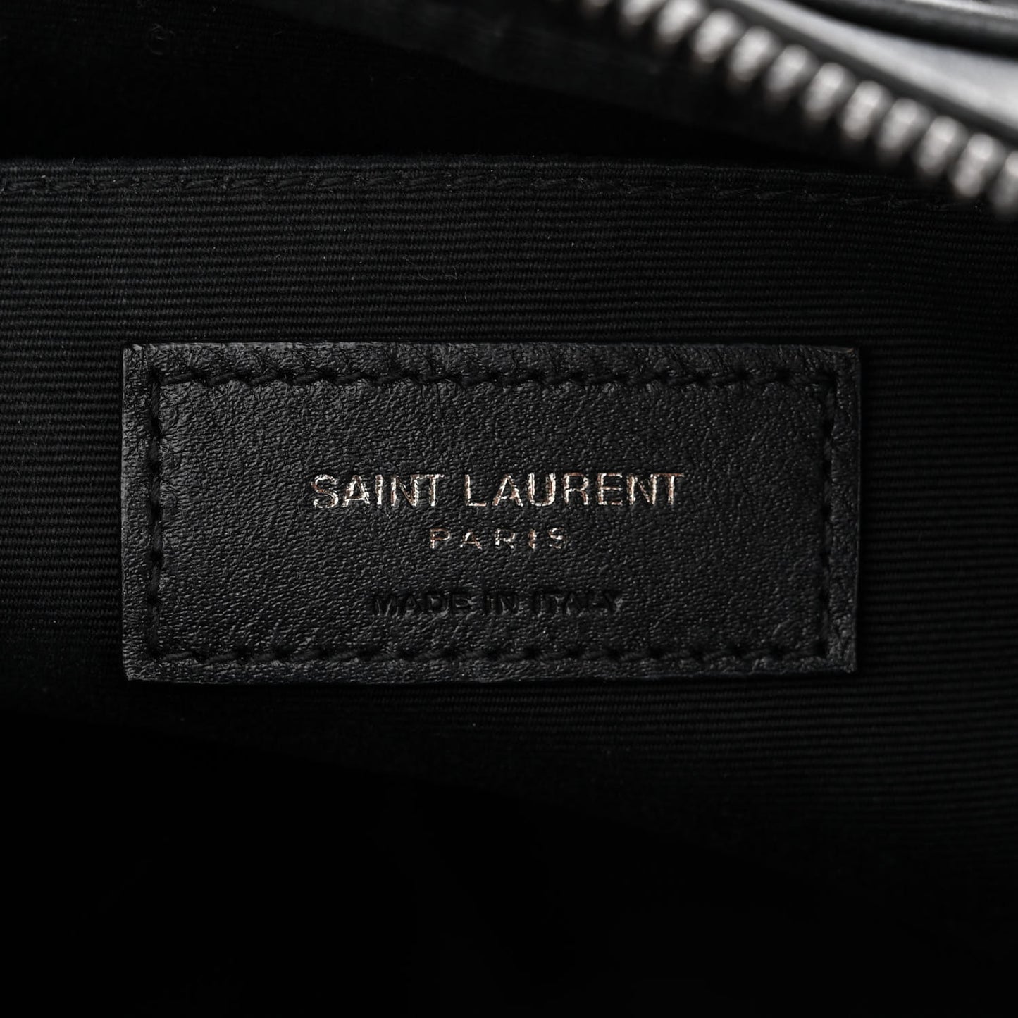 Calfskin Matelasse Monogram Monochrome Lou Camera Bag Black