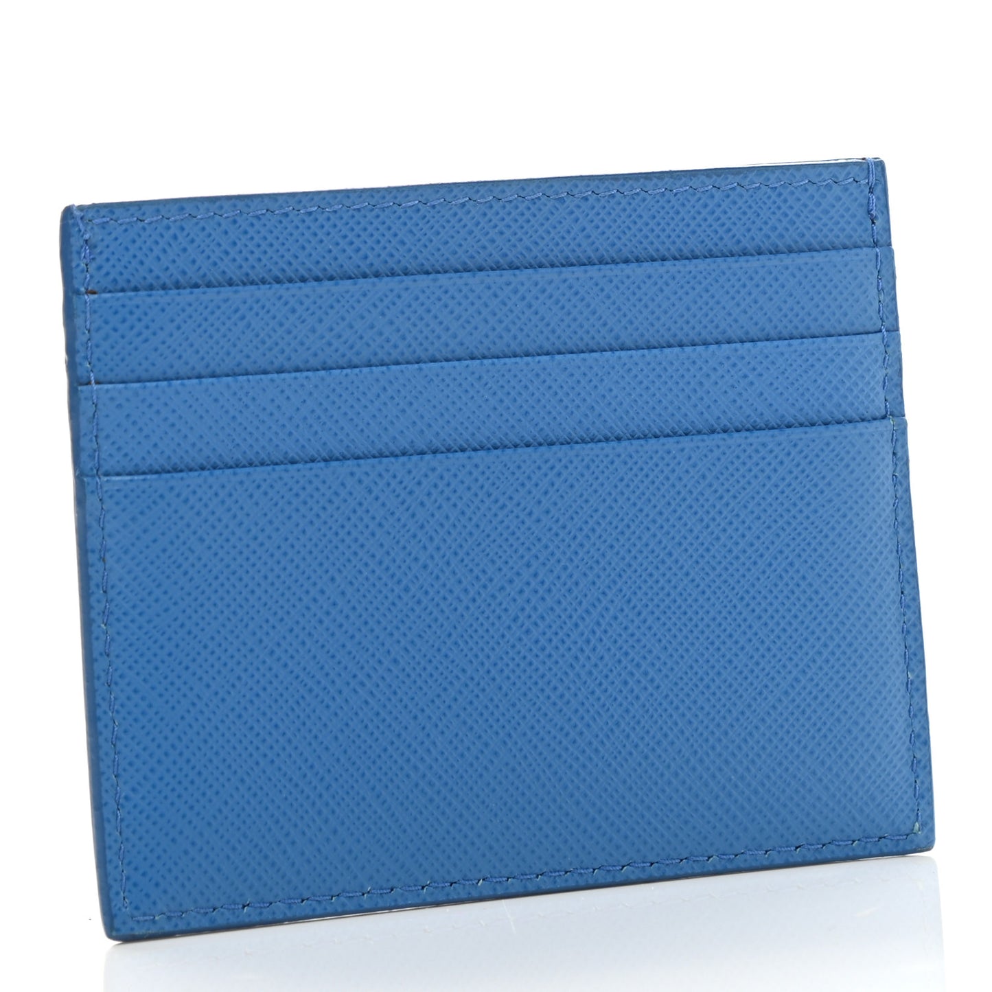 Saffiano Shine Monochrome Card Holder Marea