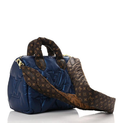 Louis Vuitton Econyl Mini Monogram Pillow Speedy Bandouliere 25 Navy 3 of 9