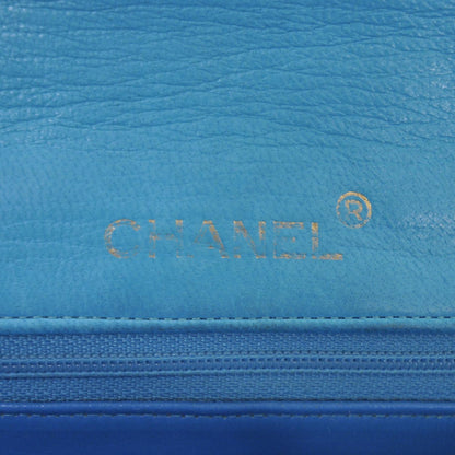 Chanel Lambskin Quilted Mini Flap Turquoise GHW 8 of 9