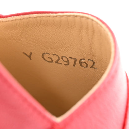 Chanel Lambskin CC Espadrilles 39 Red 7 of 11