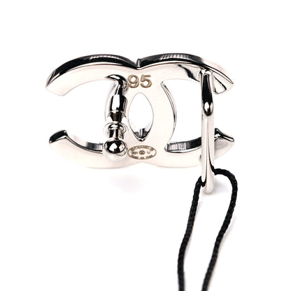 Chanel Calfskin CC Reversible Belt 95 Black Burgundy 6 of 6
