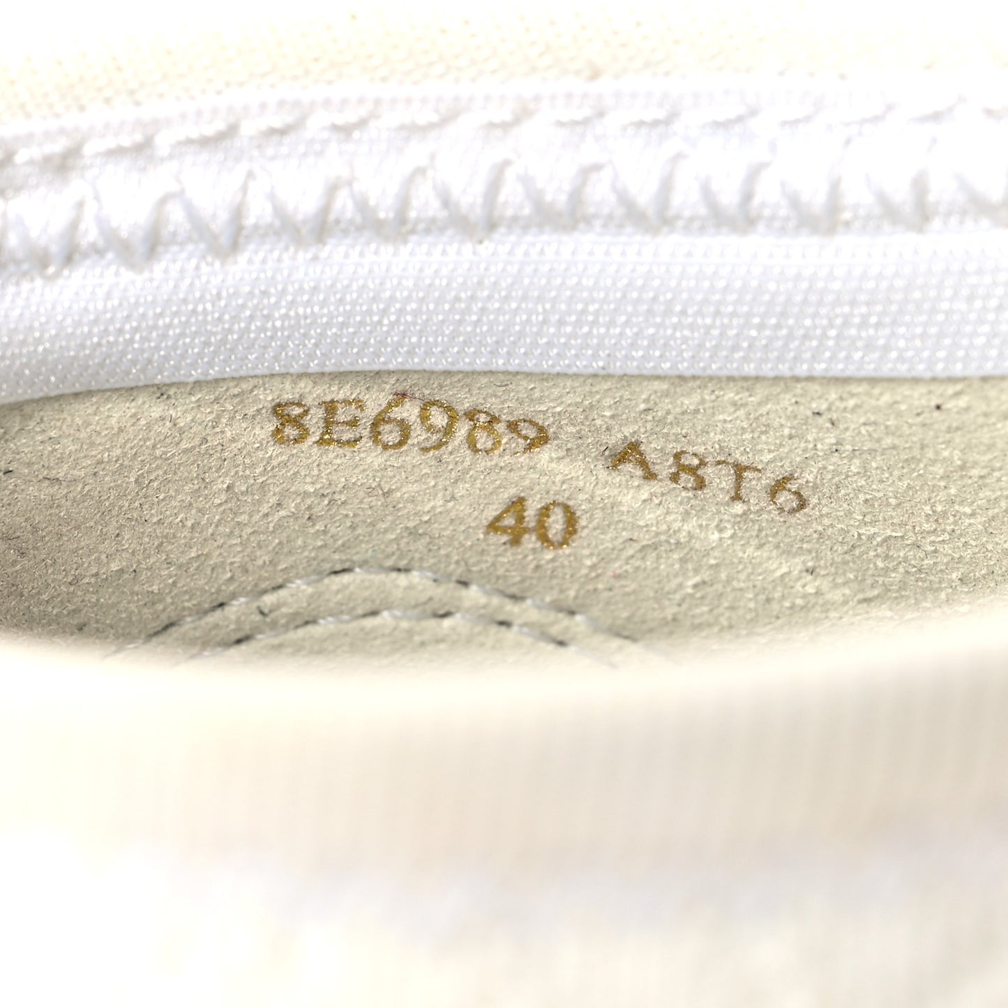 Technical 3D Mesh Womens FFluid Zip Up Sneakers 40 White Latte Ruggine