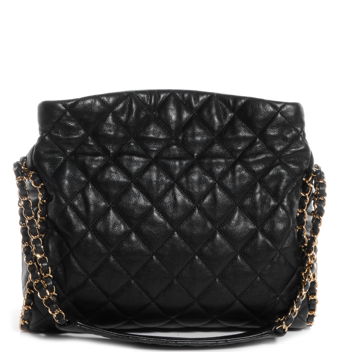 Calfskin Medium Chain Me Hobo Black