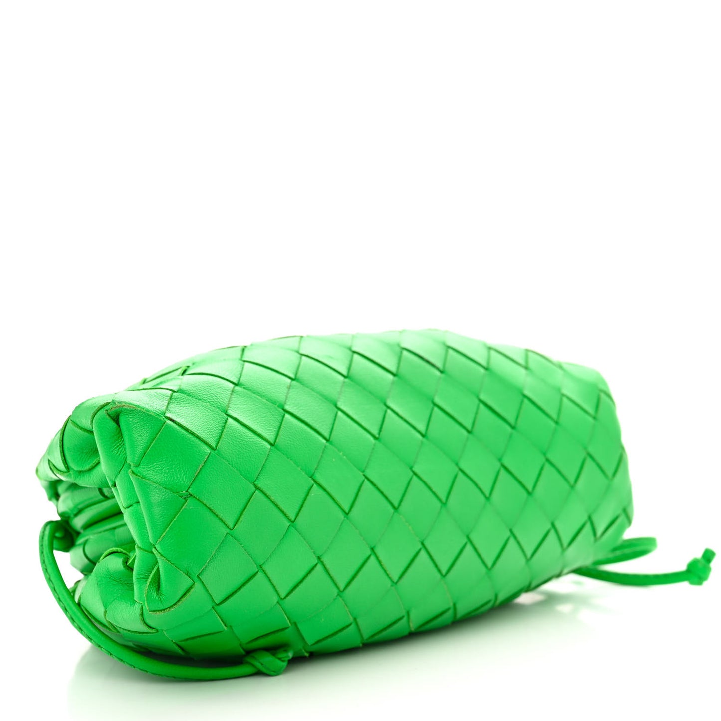 Nappa Intrecciato The Mini Pouch Clutch Parakeet