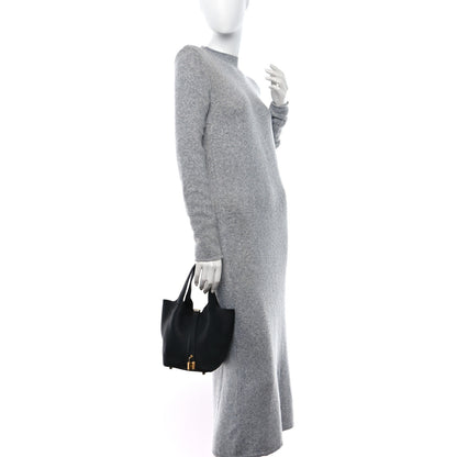 Hermes Taurillon Clemence Picotin Lock 18 PM Black 2 of 9