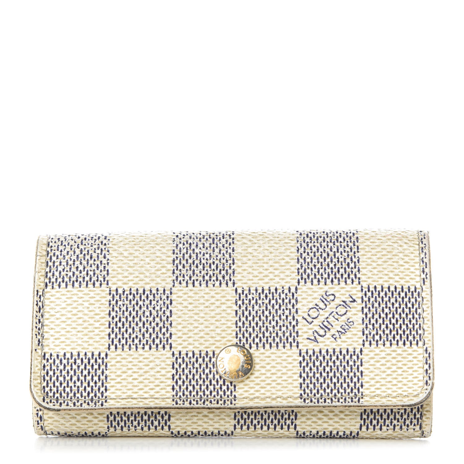 Louis Vuitton Damier Azur Multicles 4 Key Holder 1 of 6