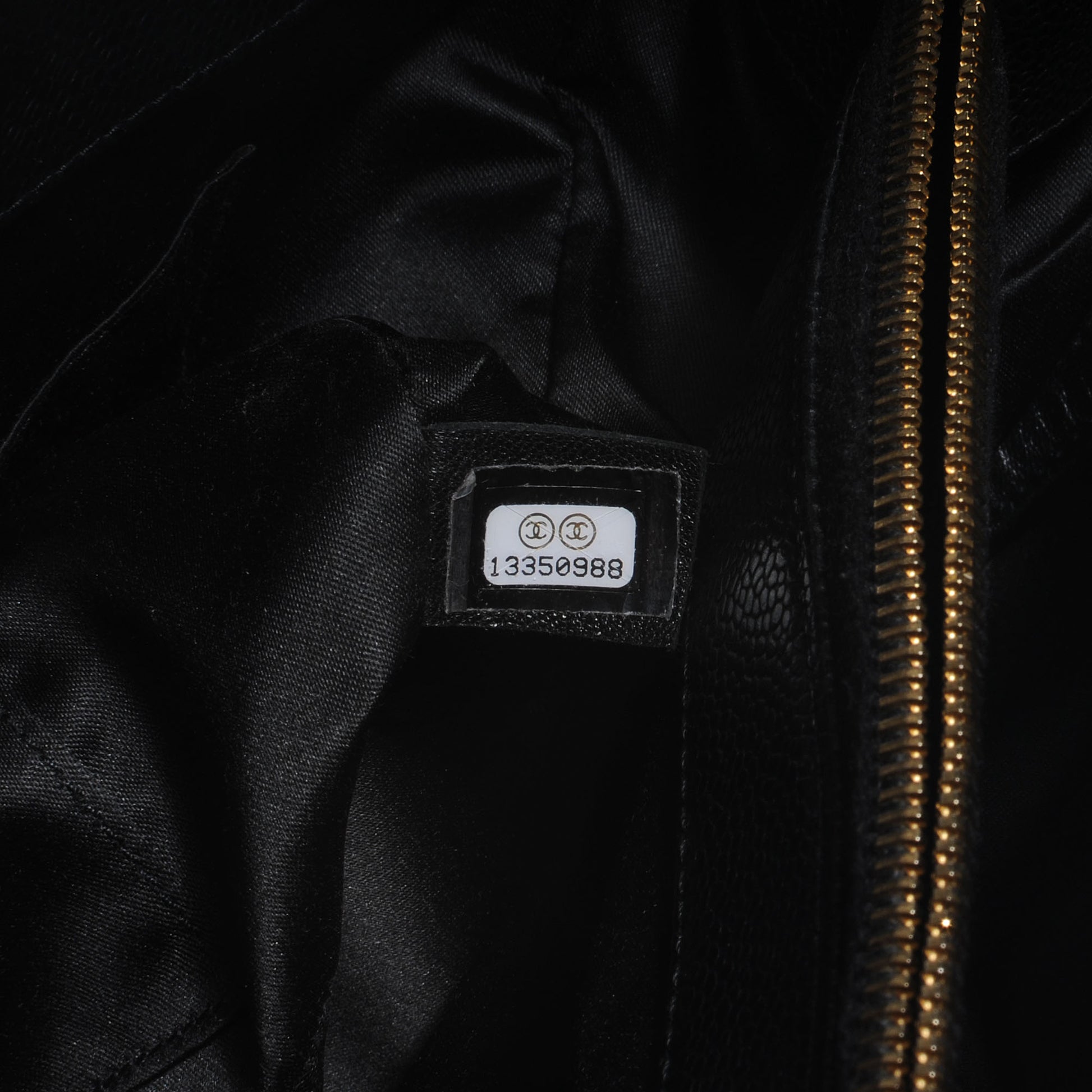 Chanel Caviar Grand Shopping Tote GST Black 7 of 7